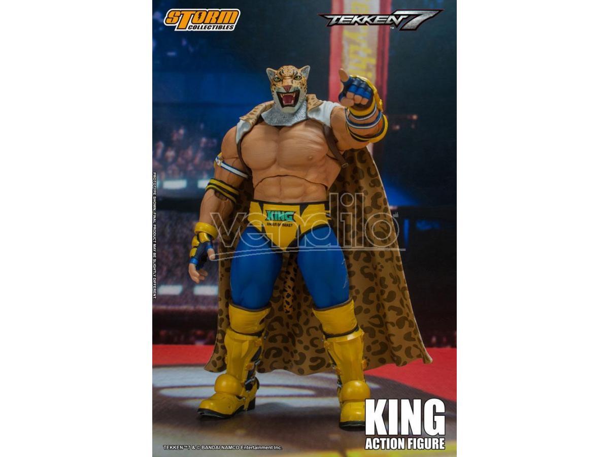Tekken 7 Action Figura 1/12 King 17 Cm Storm Collectibles
