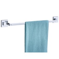 Wenko Vacuum-Loc Badetuchstange Uno Quadro Edelstahl, Befestigen Ohne Bohren