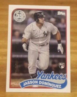 2024 Topps Update 1989 Topps RC Jasson Dominguez New York Yankees 