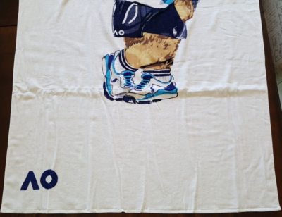 Polo Ralph Lauren Australian Open Beach Tennis Towel Bear | eBay