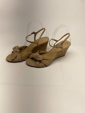Michael Kors Womens Laney Suede Bow Wedge Sandal Sz 10