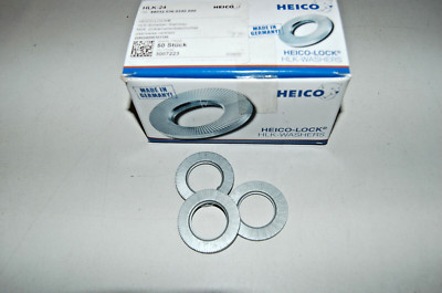 Heico-Lock HLK-24 Keilsicherungsscheiben, 50 Stück, für Stahlbau, M24