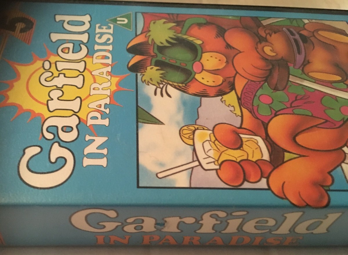 SONY - ガーフィールドのパラダイスは最高！ Garfield 日本語吹替版VHS ビデオ Amazon.co.jp: ねこのガーフィールドのパラダイスは最高 日本語