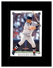 TROT NIXON YOU PICK SEE EVERY CARD ROOKIES, HIGH GRADE CARDS BOSTON RED SOX