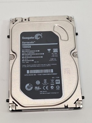Seagate Barracuda 1TB 3.5'' SATA Internal HDD 7200RPM 64MB Cache ST1000DM003