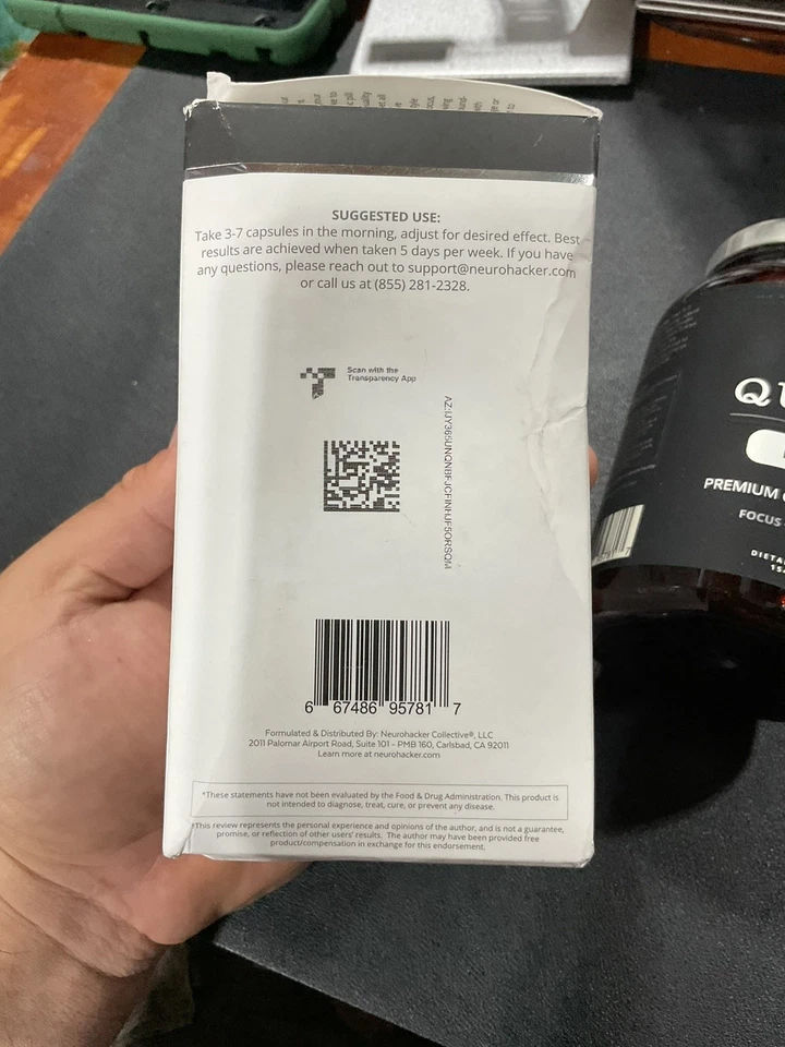 Qualia Mind Focus Memoria Apoyo Cognitivo 154 Cápsulas Exp 9/25 Foto 4 de 4