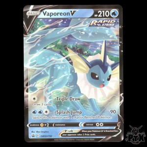 Vaporeon V #SWSH150 Sword & Shield Promo NM/Near Mint Pokemon 2021