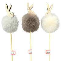 Oster Hasen-Stecker 3Er-Set Ca. 6 × 4 × 36 Cm Osterdeko & FrüHling