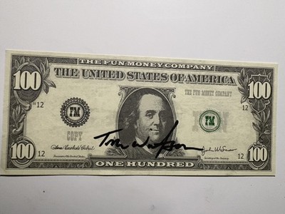 Signed Prop Note - Tom Watson