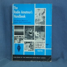 1975 The ARRL The Radio Amateurs Handbook Great Condition Front & Side View #2