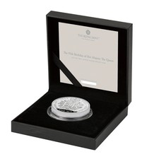 The 95th Birthday of Her Majesty The Queen 2021 £5 UK Silver Proof Two-Ounce Coi