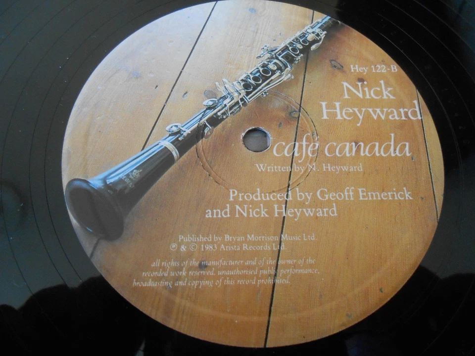 Nick Heyward - "Take That Situation / Cafe Canada" - ARISTA 12" Single - Image 3 of 4