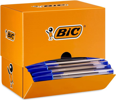 Cristal Original Ball Pens Medium Point (1.0 Mm) - Blue, Box of 150 [Amazon Excl