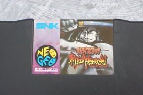 SAMURAI SHODOWN 3 NEO GEO AES neogeo Spirits Zankuro SNK FREE SHIPPING Ref 2301