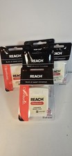 Reach Cleanburst Cinnamon Flavored Waxed Floss 55 Yards Lot of 5 Discontinued