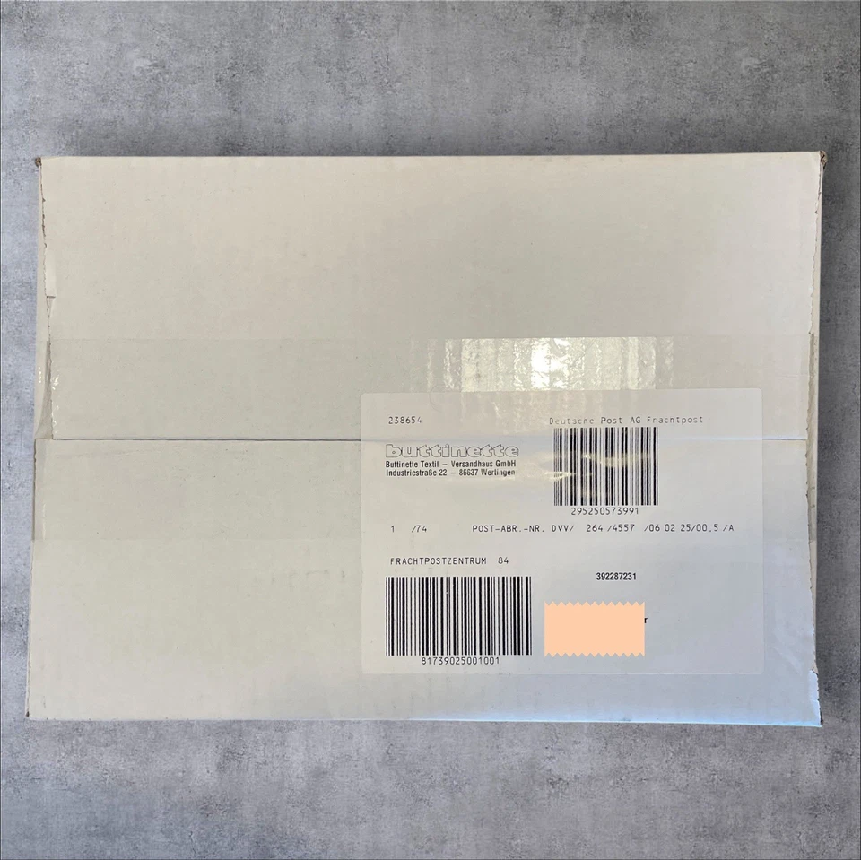 buttinette 100% Baumwollstoff-Digitaldruck Beton | Meterware