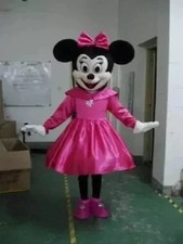 Anime Muñeca Minnie Mouse Mascota Disfraz Juegos con disfraces Fiesta Juego Vestido Halloween