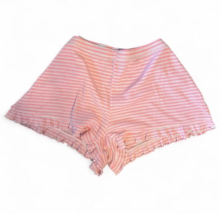 Candy Striper Pink and White Striped Joe Boxer Sleep Pajama Shorts Size XL 1X - Image 2 of 4