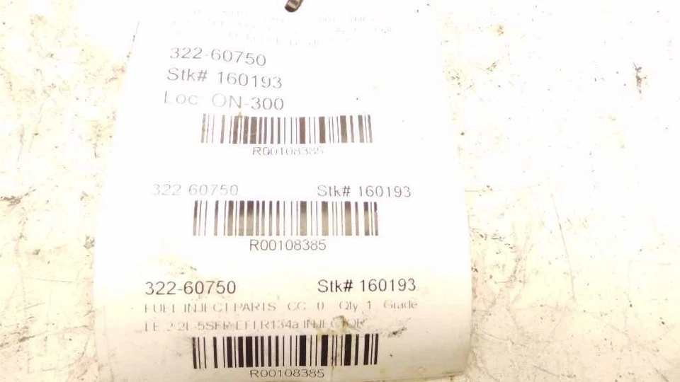 00-01 TOYOTA CAMRY LE 2.2L INYECTOR DE COMBUSTIBLE Foto 3 de 4