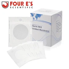 400PCS MCE Gridded Membrane Filter Sterile Individual Pack Membrane Disc Filter