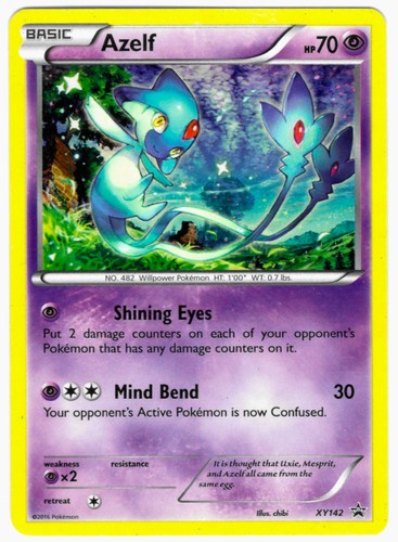 Azelf XY142 XY Holo