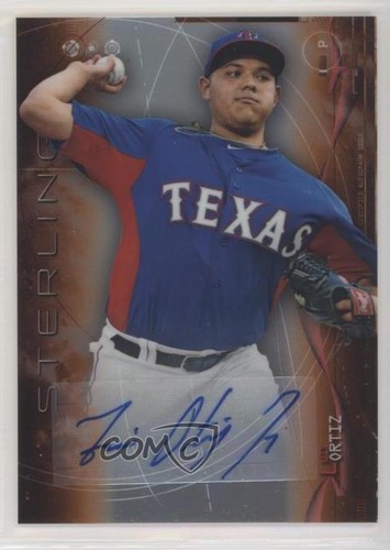 2014 Bowman Sterling Prospekt orange Refraktor 27/75 Luis Ortiz #BSPA-LO Autogramm