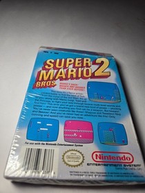 Super Mario Bros. 2 (Nintendo NES, 1988) With Box Manual  & Sleeve  CIB