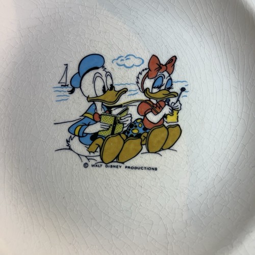 2 Cormar Dutch Ceramic/Aluminium, 1960’s Walt Disney Baby Warming Plates Rare - Bild 11 von 20