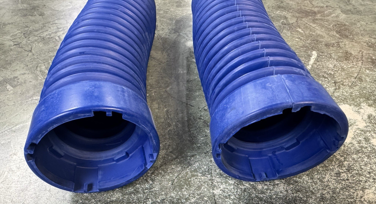 1985-1986 Honda ATC250R Blue Fork Boots Genuine OEM Honda 51611