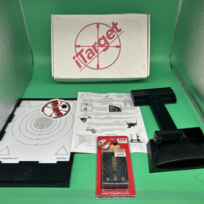 iTarget Pro 9mm Dry Fire Laser Bullet and Sled Set New Open Box
