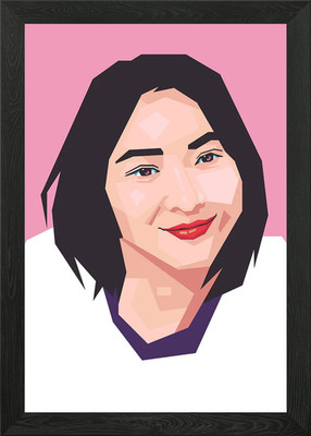 RYUJIN ART Gerahmtes Wandbild Poster Leinwanddruck Bild