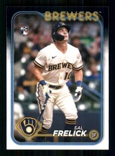 2024 Topps #76 Sal Frelick RC Milwaukee Brewers 63454