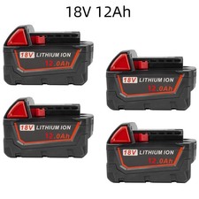 M18 12AH 18V Li-Ion Tool Battery and Charger For Milwaukee XC M18B5 48-11-1860