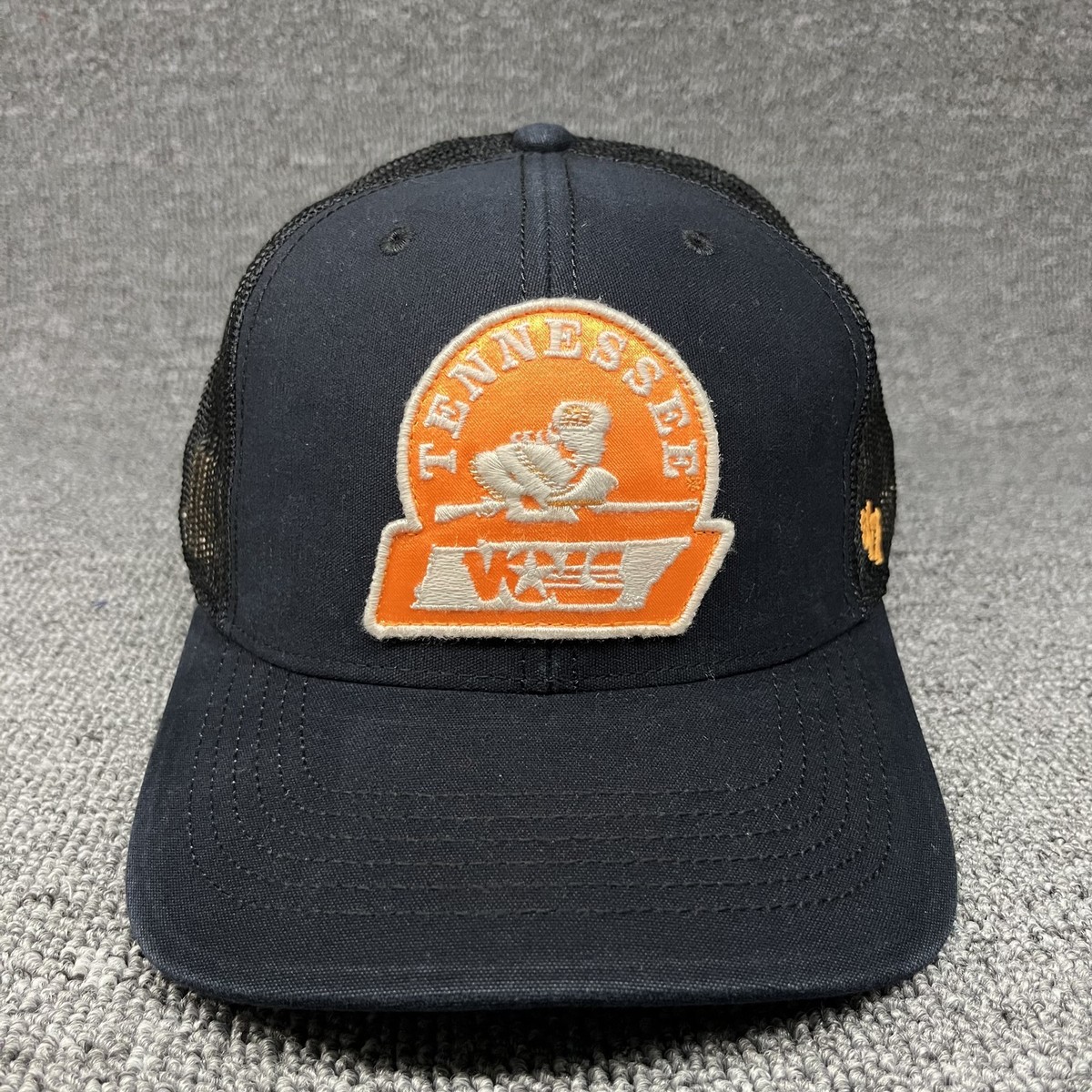 Tennessee Volunteers '47 Leland Trucker Hat Black Vols Baseball Adjustable