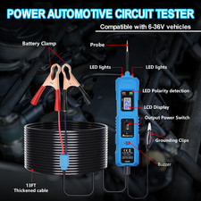 6-48v Digital Automotive Car Power Circuit Electrical Tester Probe Test W Light 6-48v Digital Automotive Car Power Circuit Electrical Tester Probe Test W Light