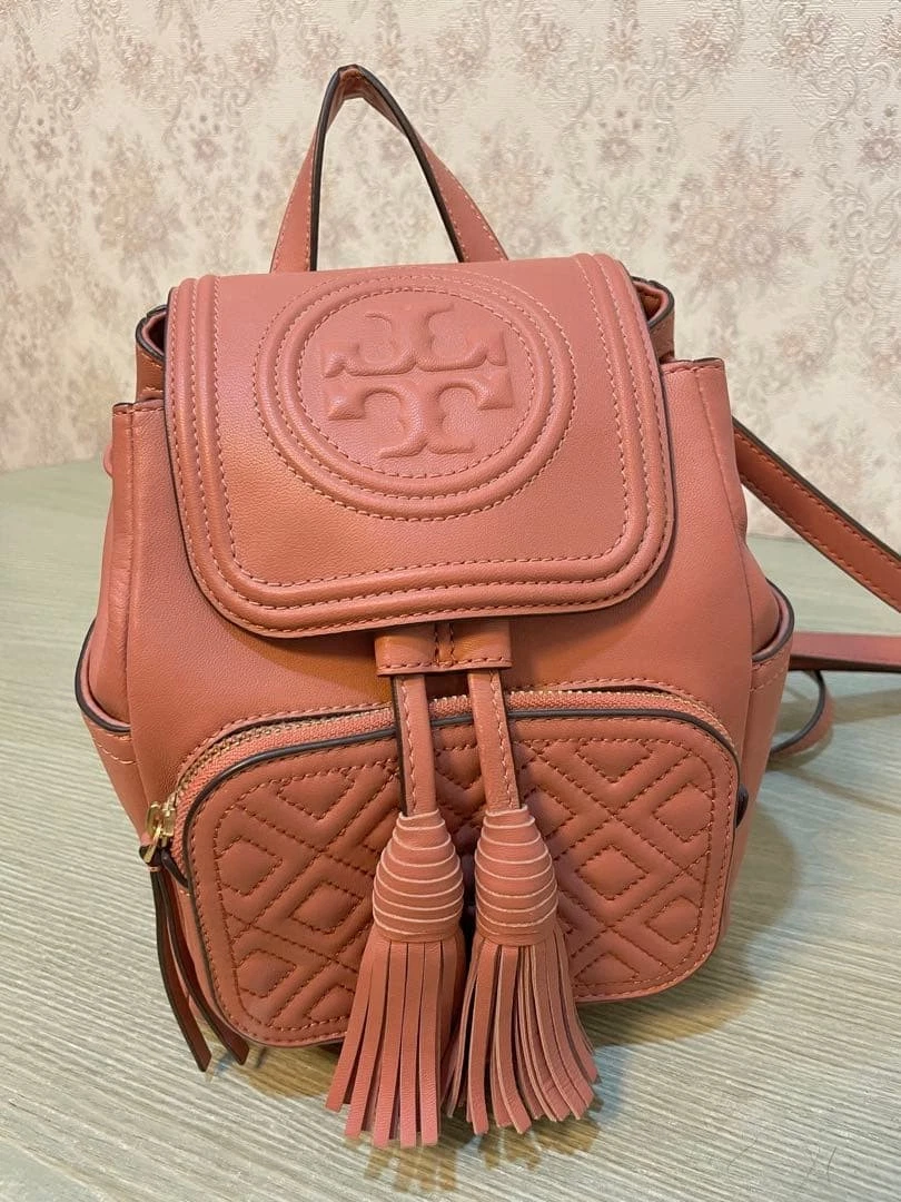 Tory Burch Backpack Pink Bags & Handbags for Women for sale  display picture 3