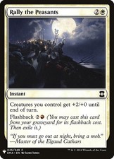 x1 Rally the Peasants - Mystery Booster - NM - MTG