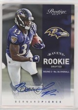 2012 Playoff Prestige Rookie Signatures 83/286 Bernard Pierce #248 Auto 0o9