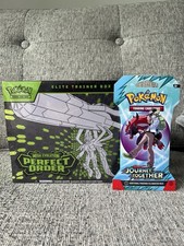 Pokémon TCG Journey Together Booster Pack & Perfect Order Elite Trainer Box ETB
