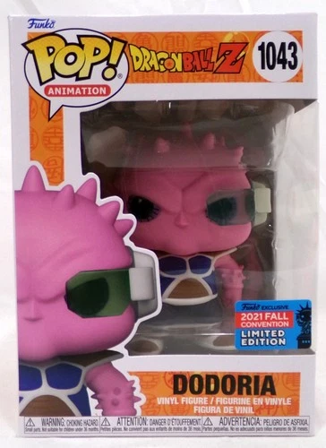 Funko Pop! 1043 Dodoria 2021 Fall Con Exclusive Dragon Ball Z Animation 2021