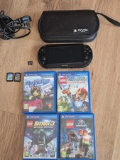 Sony PlayStation Vita PCH-2016 LED Black Slim with 6 Games And 8gm Memory Card