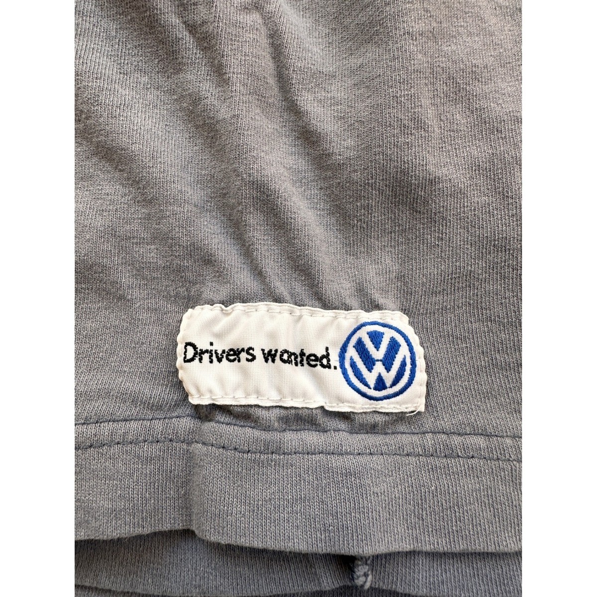 VINTAGE VOLKSWAGEN DRIVERS WANTED GRAPHIC T SHIRT MEN