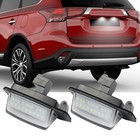 Für Mitsubishi Outlander 2006-2021 2011 Nummernschild Beleuchtung E57 6000K LED