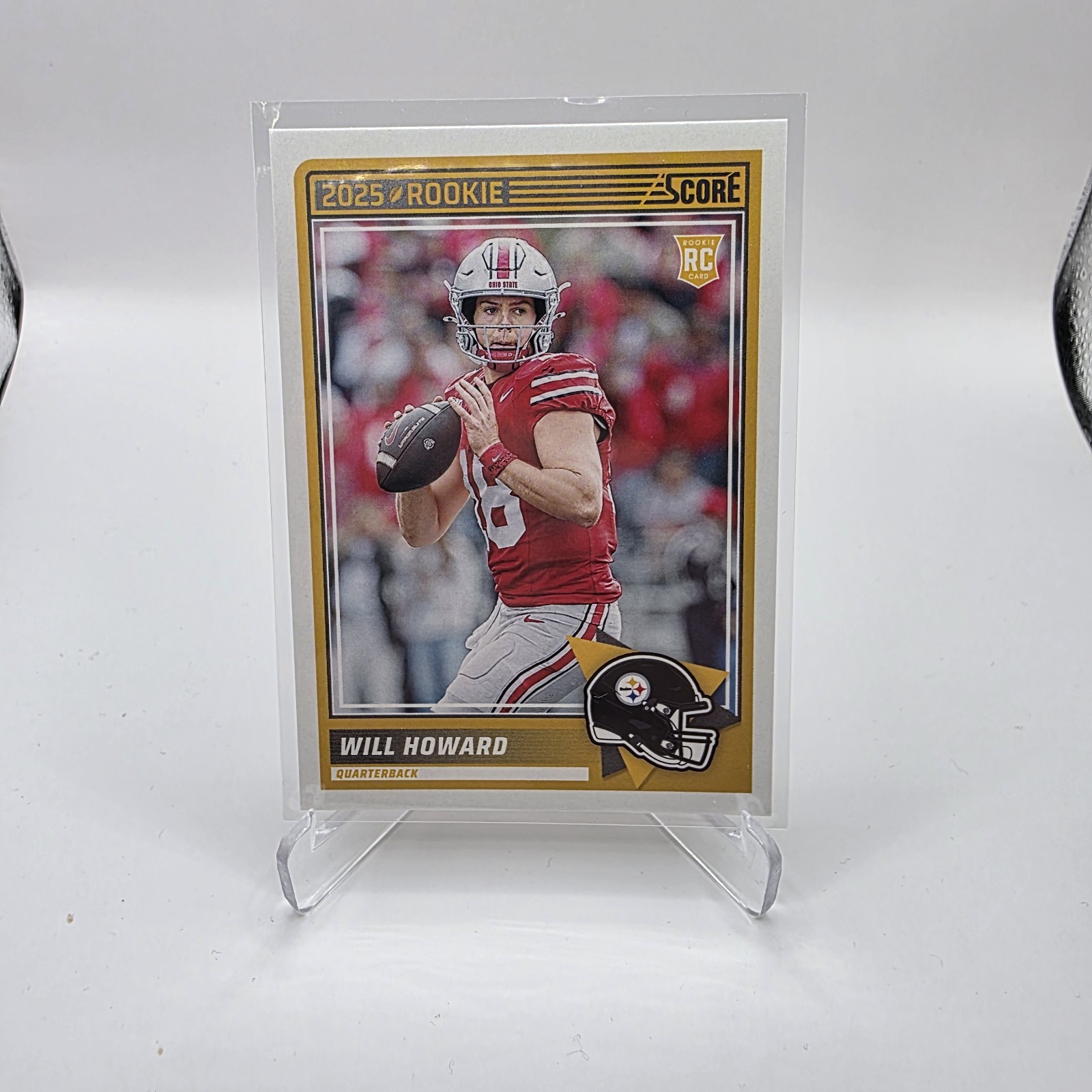 2025 Score - Rookies Will Howard #3 (RC) - Pittsburgh Steelers NM/MT
