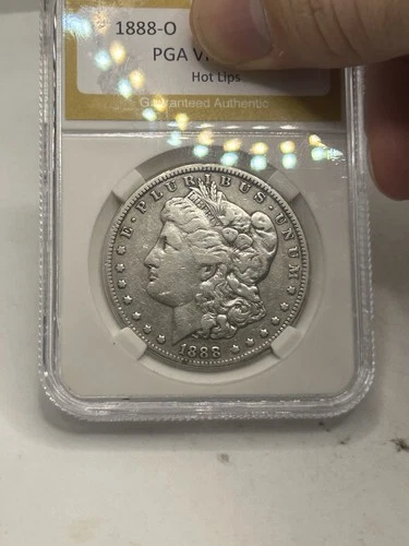 1888-O $1 Morgan Silver Dollar Looks VF!! VAM-4 Hot Lips Top 100