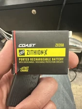 G-5. Coast 21532 Products Zx350 Zithion-x Rechargeable Usb-c Ported Battery