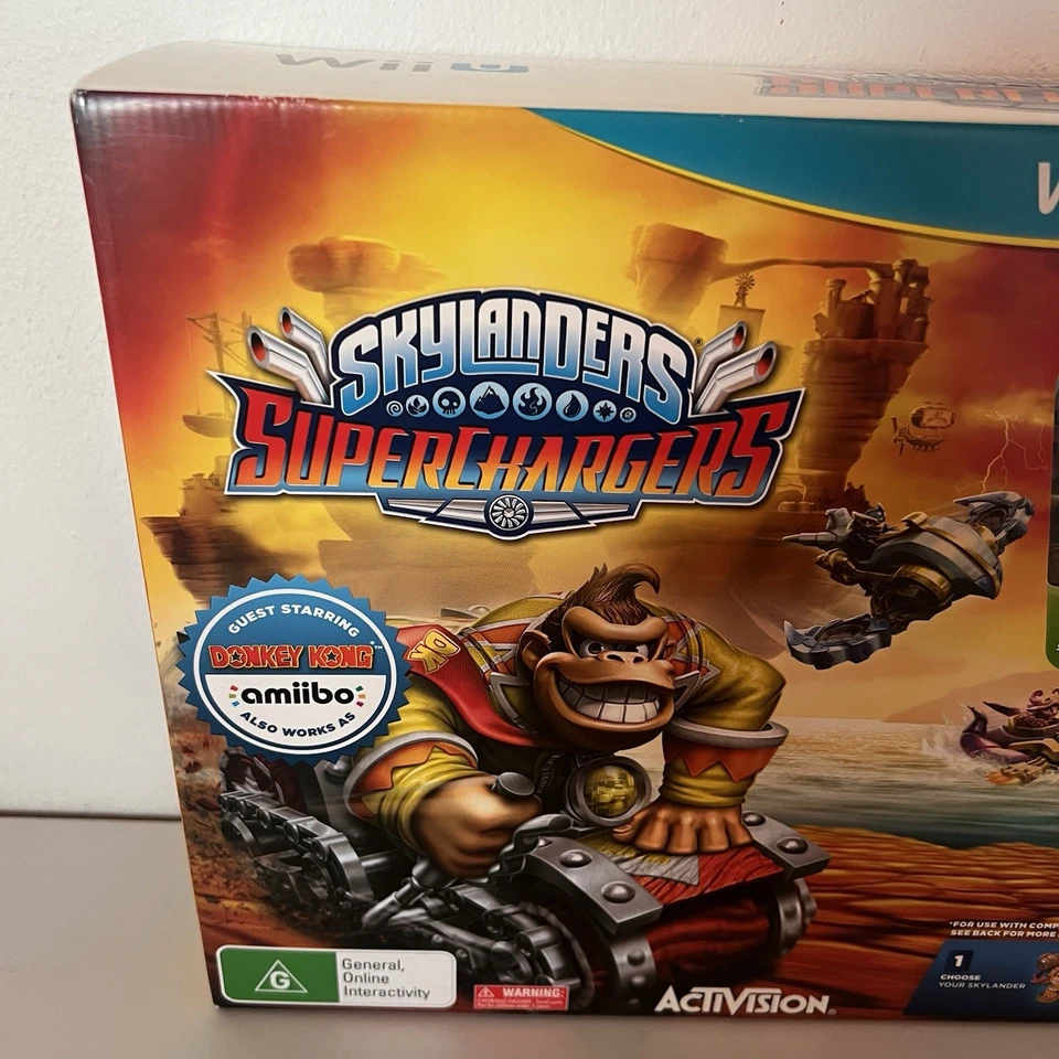 Skylanders Superchargers Starter Pack with Donkey Kong WiiU *Brand New & Sealed* - Image 2 of 4