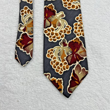 Adolfo Fall Vineyard Colors Men’s Tie (3.75x56”) All Silk Made In USA