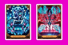 *PRESALE* LOT OF 2 VOX POPULI & DEI White Foil Promo PR-21 & PR-22 Hazbin Hotel