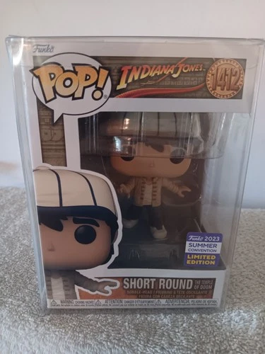 Funko Pop Vinyl Indiana Jones #1412 Short Round 2023 Summer Convention Exclusive